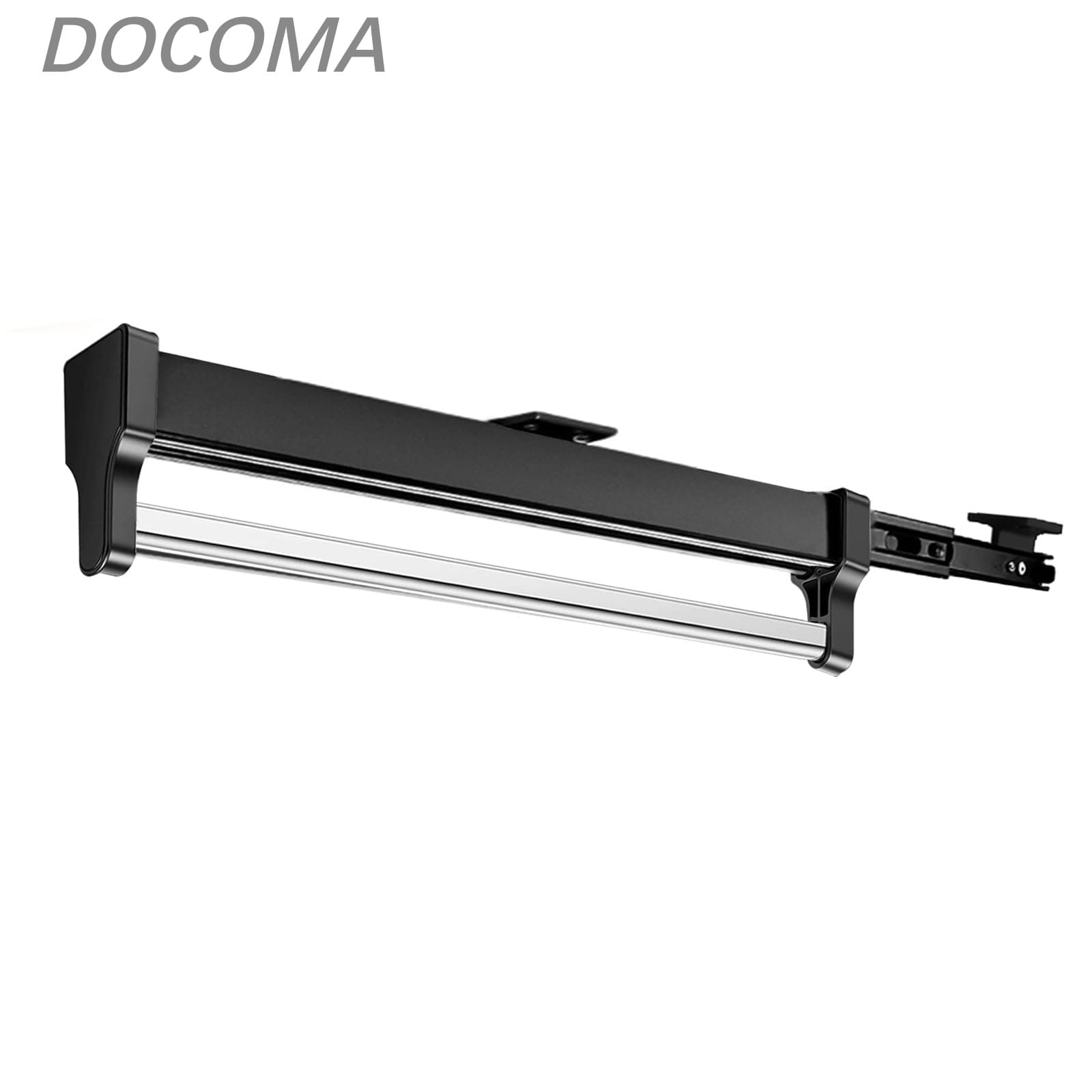 25kg耐荷重｜省スペース収納｜9サイズ対応 調節可能な30-80cm｜自宅クローゼット革命」(ブラック 547mm) MAFAGE Pull Out