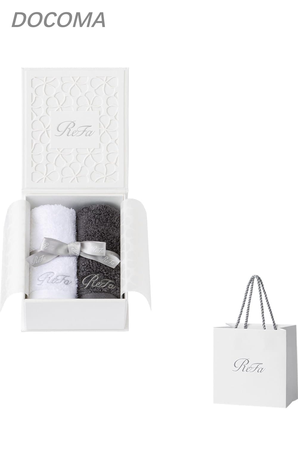 乐天商城 - 【送料無料】ハンドタオルペアセット/ReFa HAND TOWEL PAIR SET ショッパー付き