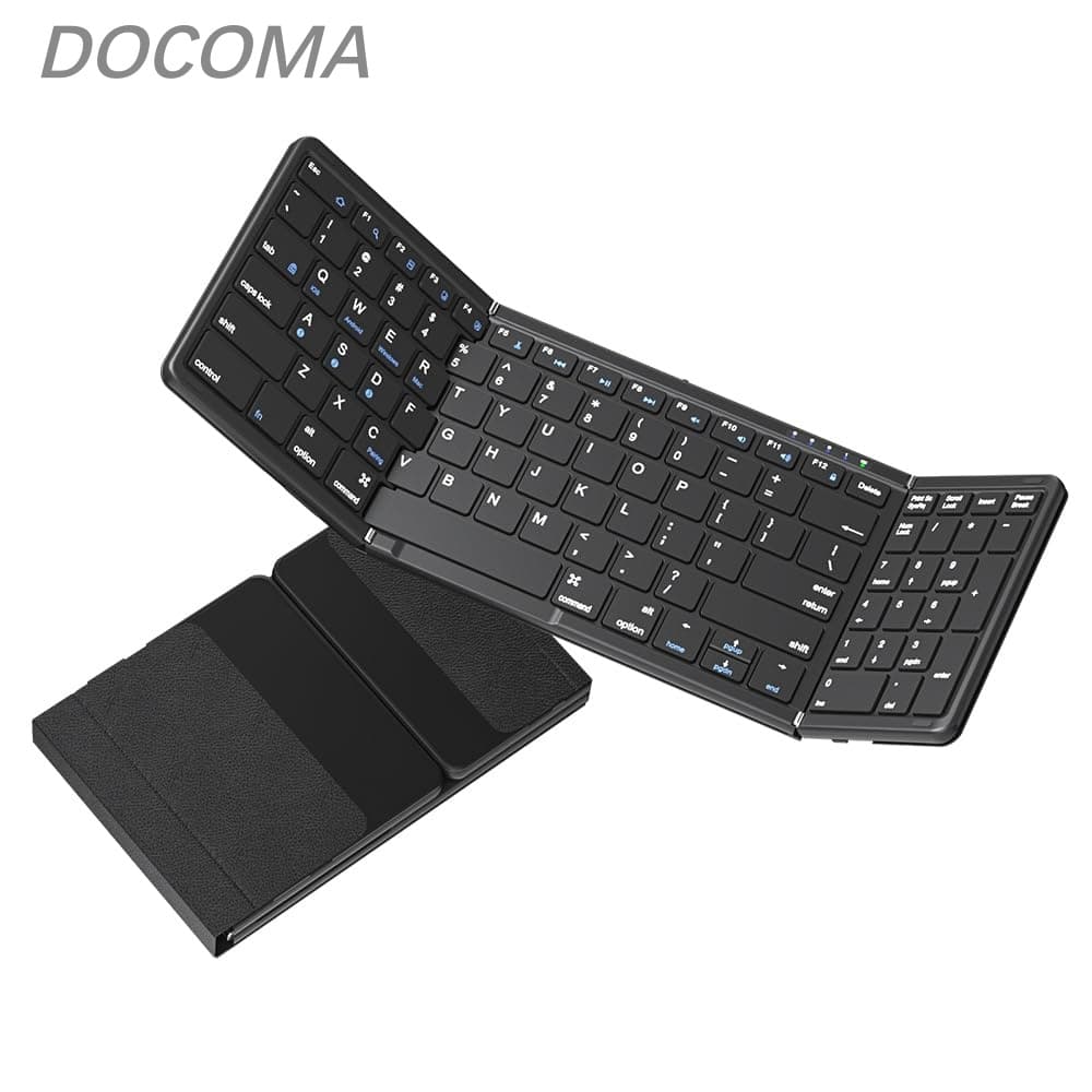 【送料無料】【高級版】折り畳み キーボード bluetooth ワイヤレス ipad キーボード 英語配列 テンキー付き 3台デイバイス登録 iOS Windows Android Mac Google対応 Type-C充電式 無線 ブルートゥース iPad ノートPC パソコン タブレット スマホ用 小型 軽量 持ち運び 日本語