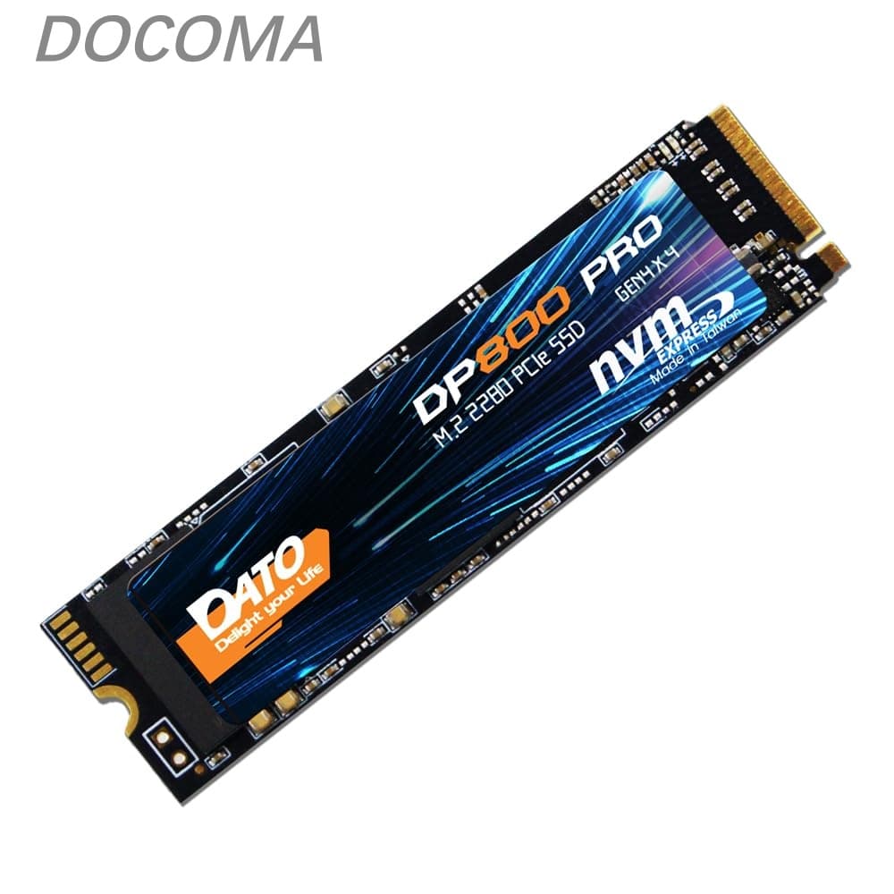 DATO SSD M.2 512GB 内蔵 SSD PCIE Gen4x4 M.2 2280 NVMe nvmeノートパソコン タブレット デスクトップ 対応 デスクトップ増設内蔵ソリッドステートドライブ 読み取り最大5000/4600 MB/s 台湾製 正規品保証 ダトDP800 PRO (DP800PSSD-512GB)