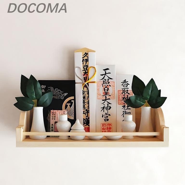 樂天商城 - 【送料無料】神棚 御札立て 壁掛け モダン 彫刻雲 壁掛け用神札立（神棚）神棚 祖霊舎 一社 三社 神道 祭事 神様 神札 便利グッズ KTJP-QGSPYUN-45