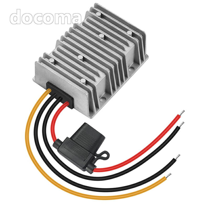 DC-DC ステップダウンコンバーター 9-32V to 12V 20A 頑丈な電圧調整器-ソーラーシステム、トラックの可聴周波、海洋装置のため(IP67は防水する)