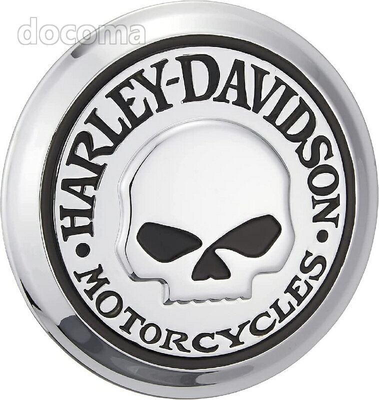 樂天商城 - 【送料無料】Davidson) フュエルキャップ・メダリオン SKULL XL SMA 99670-04
