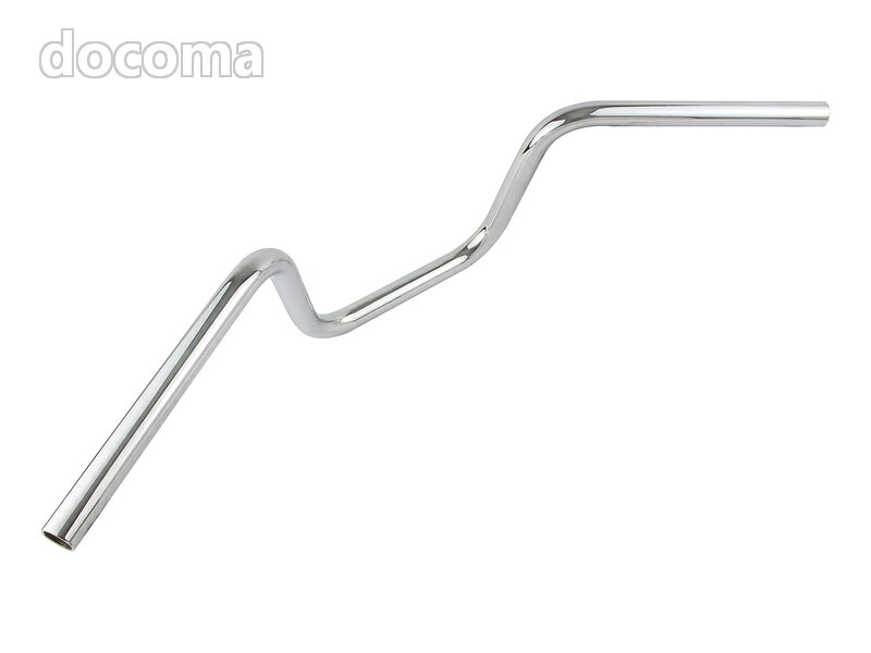 UP) バイク用品 ハンドル セミアップハンドル DAX125(2023年:JB04)専用 メッキ 290061
