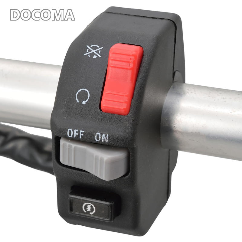 【送料無料】デイトナ(Daytona) バイク 集合スイッチ φ22.2用ハンドルクランプ 右側専用(キルスイッチ/ON-OFF汎用スイッチ/セルスイッチ) 70193