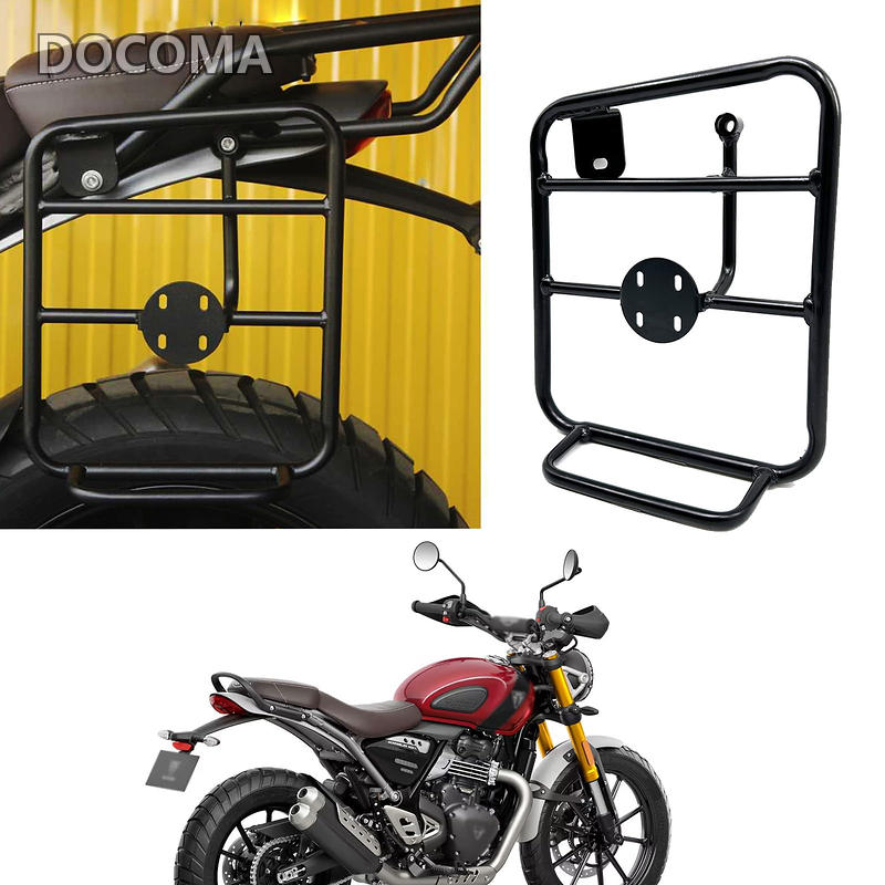 FOR SCRAMBLER 400 X スクランブラー400X SPEED 400 スピード400 2024 2025 オートバイサイドラック荷物サドルバッグ取り付けブラケットホルダー
