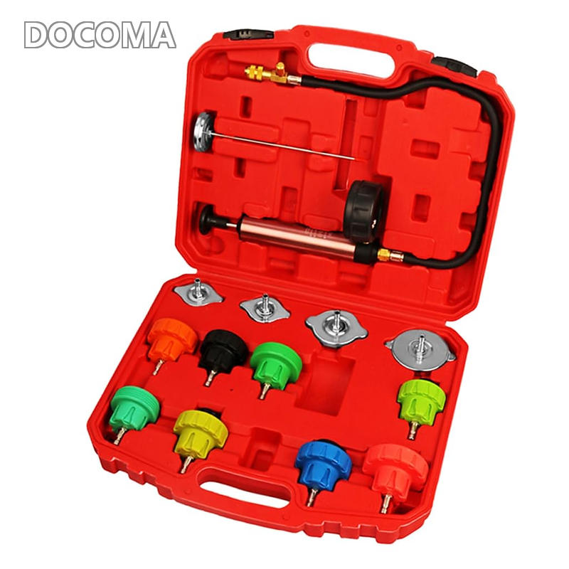 Professional Radiator Pressure Tester Set with Vacuum Purge for Cooling Systems