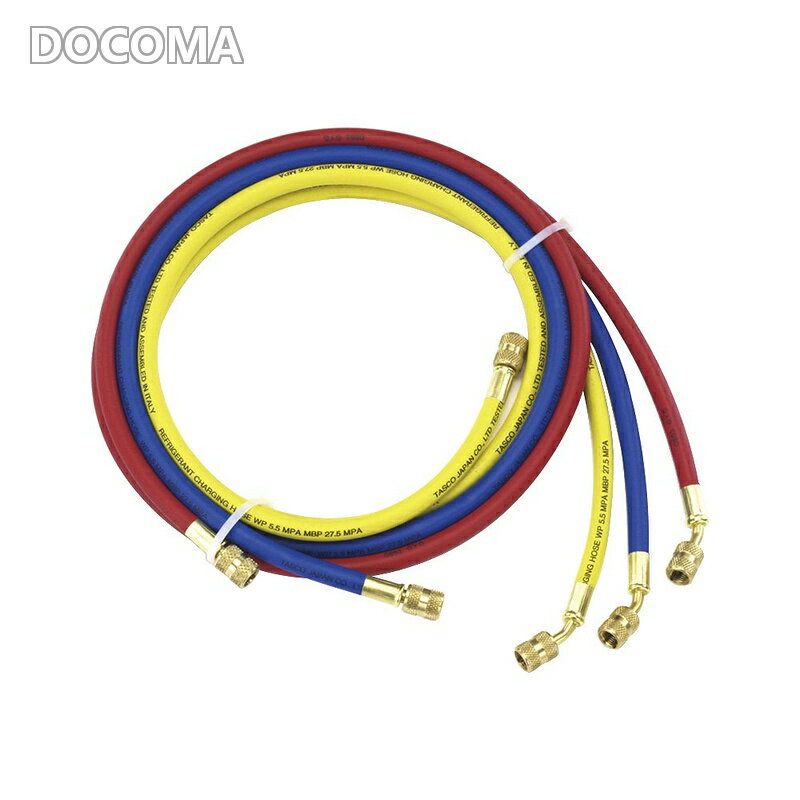 Rakuten - 【送料無料】イチネンTASCO TA136B 1/4チャージホースセット150cm