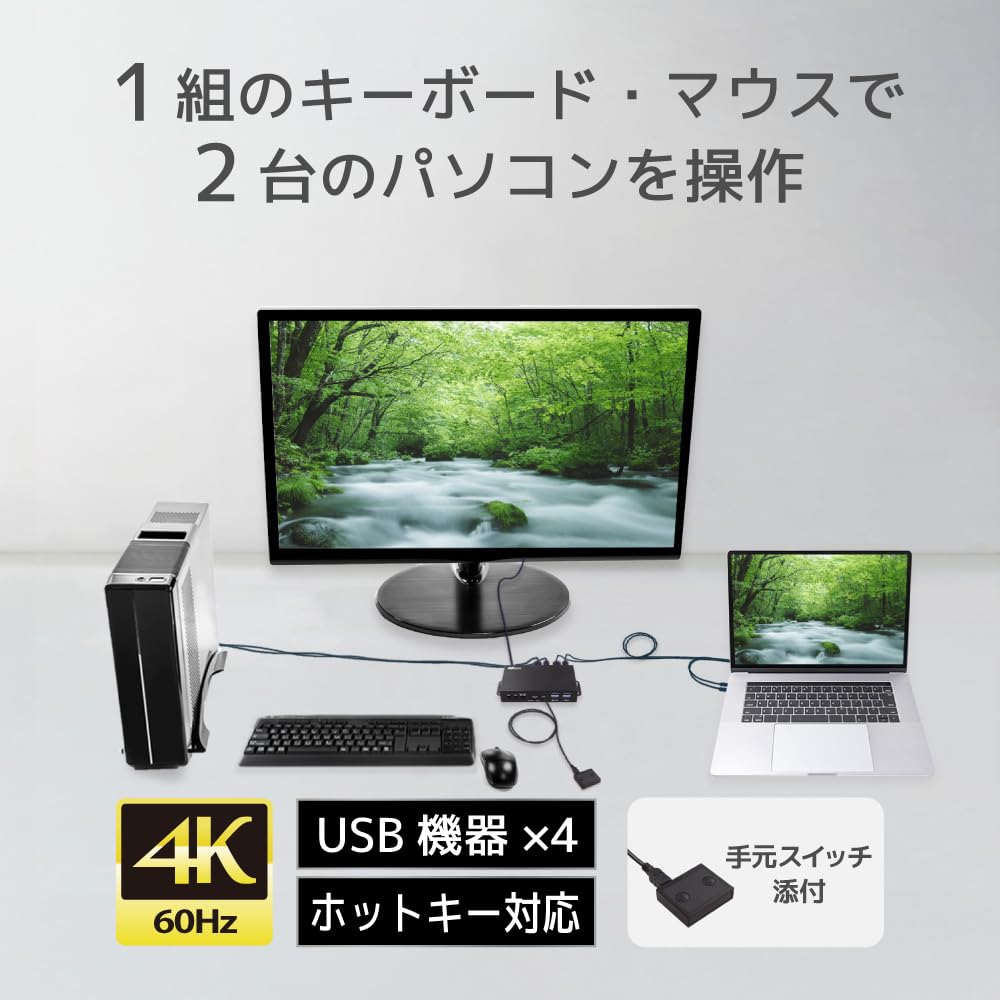 【送料無料】ラトックシステム 4K60Hz H...の紹介画像3