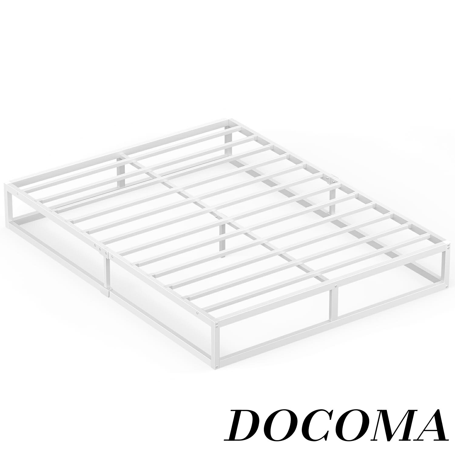 ベッドベッドフレームダブルメタルダ...