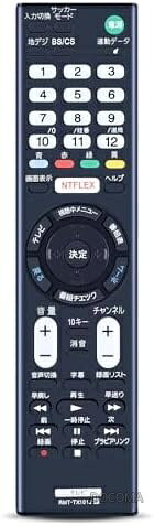 【送料無料】テレビリモコン ソニー互換 RMT-TX101J対応 ブラビア用 紛失故障交換 予備リモコン 人間工学デザイン 8m範囲 120度広角 高品質ABS素材 即応答