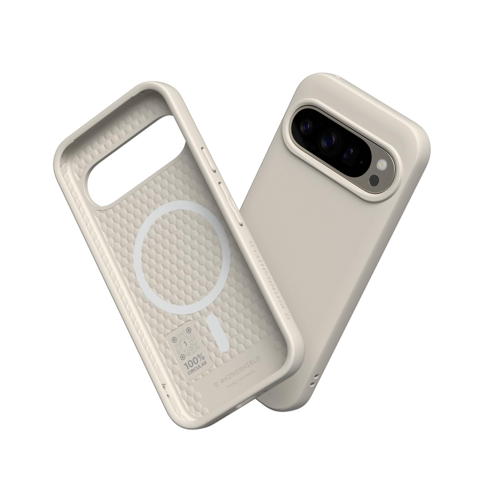 Rakuten - 【送料無料】[Pixel 9 / 9 Pro] SolidSuit ケース MagSafe対応 耐衝? 米軍MIL規格 衝撃吸収 傷 指紋 防止 薄型 軽量 SGS認証 - シェルベージュ