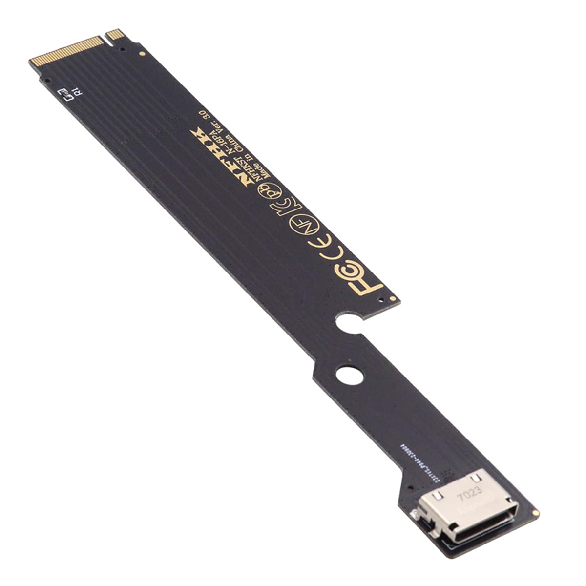 乐天商城 - 【送料無料】カード PCI-E 4.0 M.2 M キーから Oculink SFF-8612 SFF-8611 ホスト アダプター (2022-2023 ThinkBook 16+ 外部グラフィック カード & SSD 用)