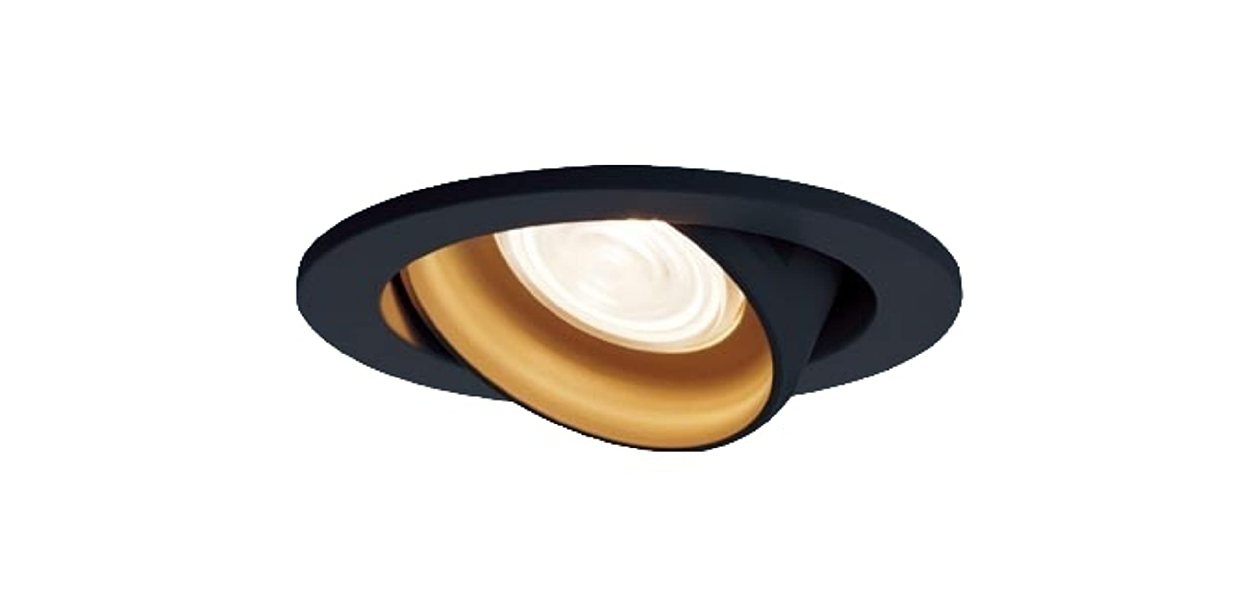 樂天商城 - 【送料無料】ユニバーサルダウンライト 電球色・集光・調光・φ100 60形 ブラック LGD1423LLB1