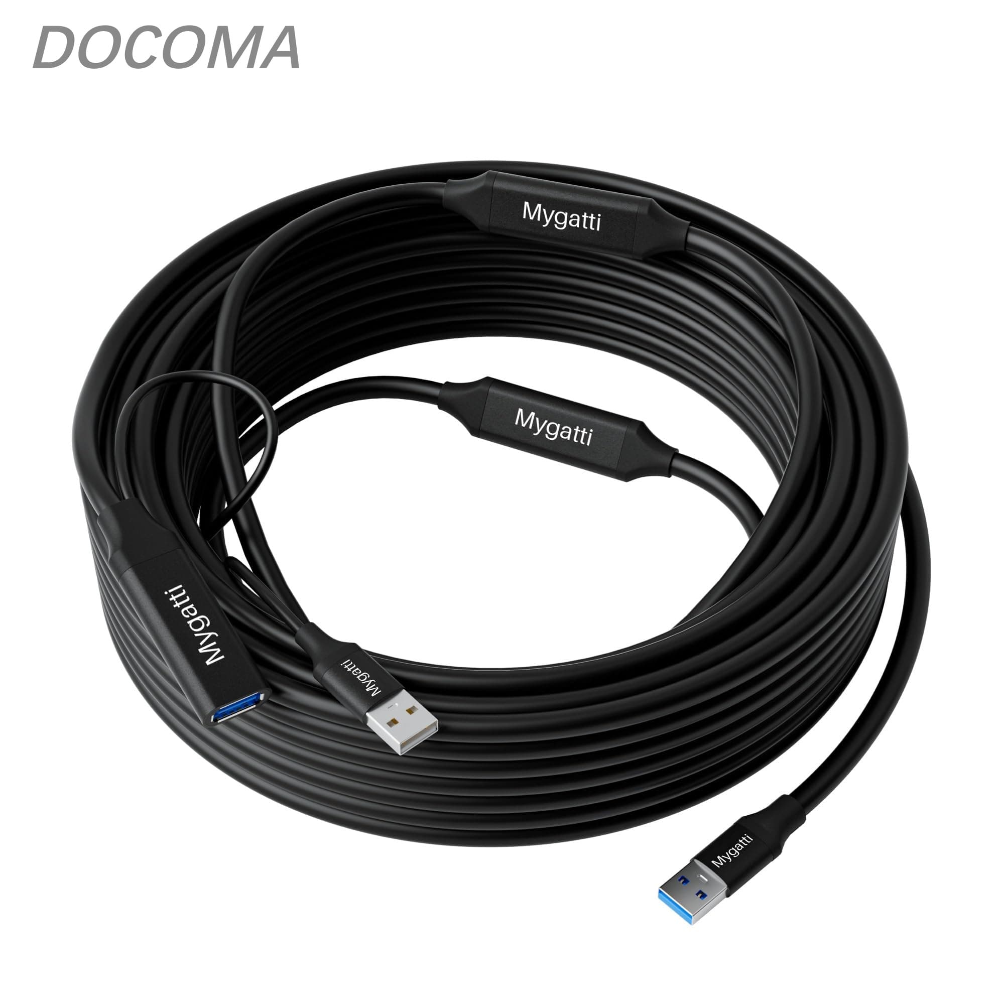 【送料無料】20M USB3.0規格 延長ケーブル ロング 高速 安定 5.0Gbpsデータ転送 Type-Aオス-メスコード 3つ信号増幅器内蔵 3重シールド 低遅延 USB-A 延長線