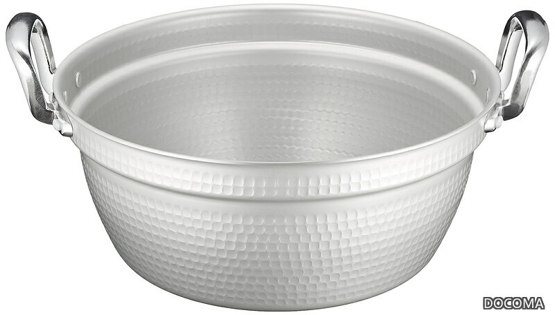 Rakuten - 【送料無料】TKG 料理鍋 両手 33cm アルミ製 アルマイト加工で直ぐに使えて変色しにくく、腐食に強い 外径×深さ(mm)345×150 容量(L)9.4 業務用 AEV1704