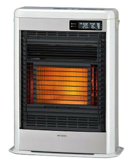 外形寸法 高さ595×幅466×奥行320mm 質量 20.0kg 待機時消費電力 1.0W 壁貫通穴径 φ65～φ75（給排気筒径φ50） 延長排気管径 φ40 　温暖地：木造～11畳/コンクリート～15畳 　寒冷地：木造～11畳/コンクリート～18畳