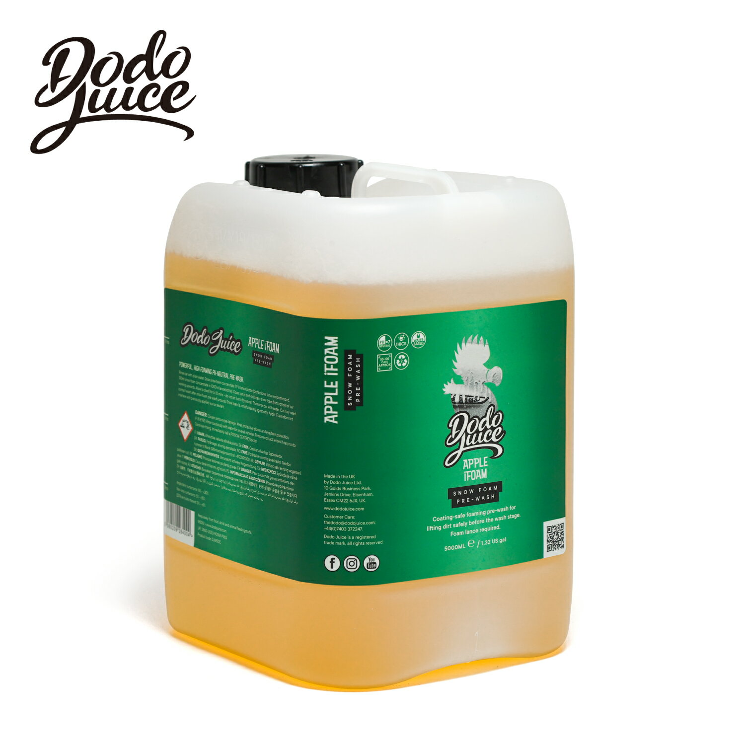 Dodo Juice TOKYO APPLE iFOAM アップルアイフォーム 高圧洗浄機用中性カーシャンプー