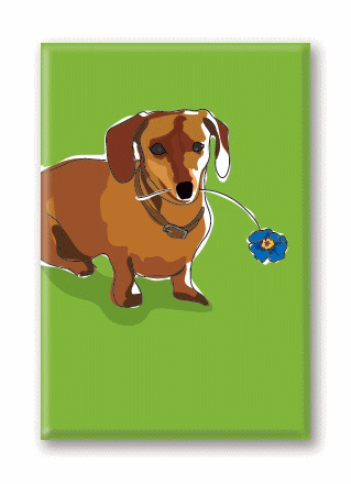 在庫限り　マグネットシリーズ【ダックス】輸入雑貨　犬雑貨　犬グッズ