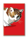 マグネットシリーズ【Cat Tabby Red】輸入雑貨　猫雑貨　ねこグッズ　Cat