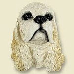 在庫限り　コミカル・ドッグフィギュア　ヘッド　【コッカー・スパニエル/アメコカ】輸入雑貨　犬雑貨..