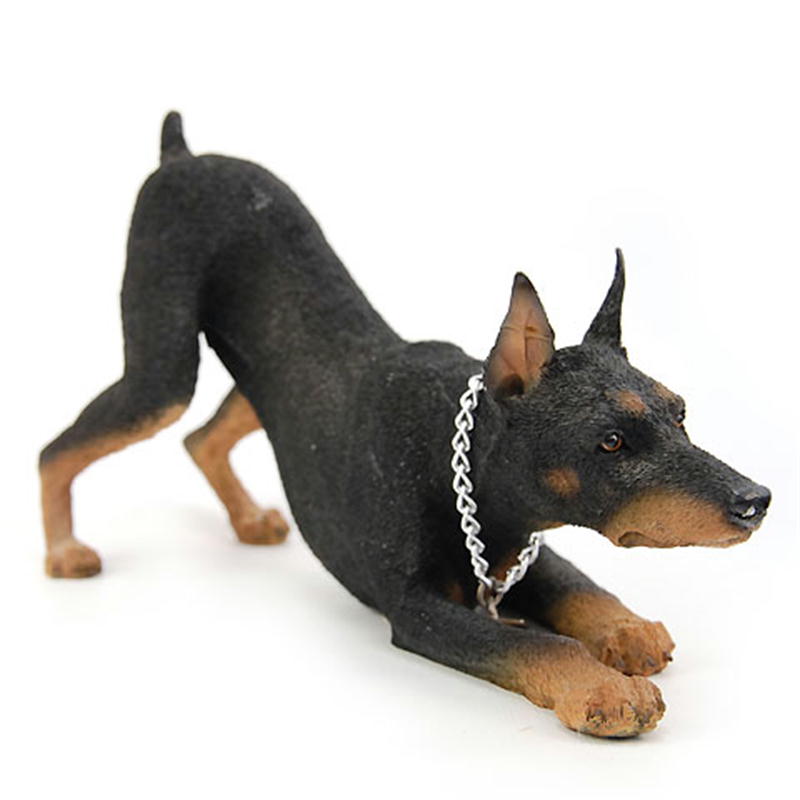 在庫限り My Dogフィギュア 【ドーベルマン】輸入雑貨 犬雑貨 犬グッズ