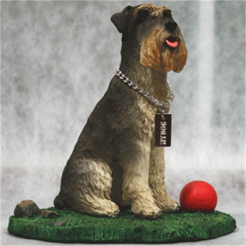 在庫限り My Dogフィギュア 【シュナウザー】輸入雑貨 犬雑貨 犬グッズ