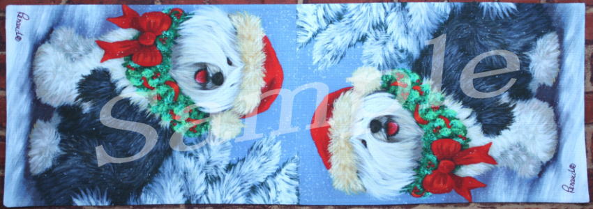 ߸˸¤ꡡơ֥ʡڥɡ󥰥å塦ץɥåۡOld English Sheepdog Christmas͢...
