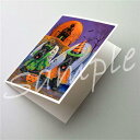 在庫限り ハロウィンカード【スコティッシュ・テリア/スコッチ Halloween Haunted House】輸入雑貨 犬雑貨 犬グッズ