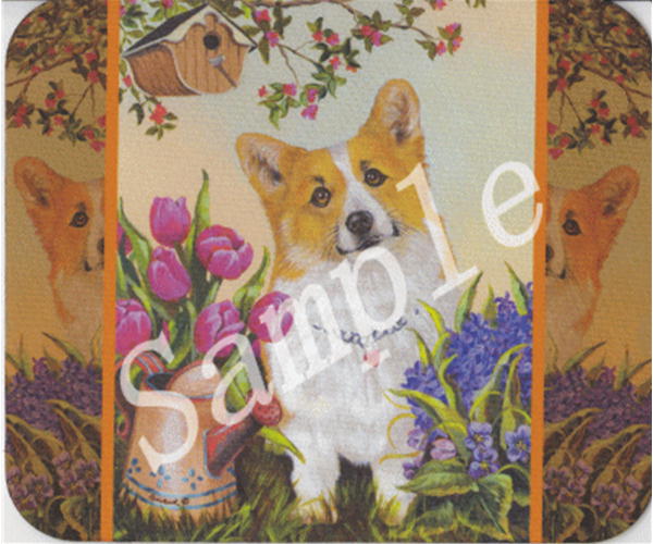 在庫限り　やわらかマウスパッド　コーギー/Corgi Sunshine輸入雑貨　犬雑貨　犬グッズ