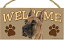 ウェルカムボード 【グレート・デーン】輸入雑貨・犬雑貨・犬グッズ 2,090円