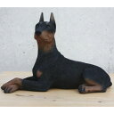 在庫限り フィギュア ドッグ 【ドーベルマン】輸入雑貨 犬雑貨 犬グッズ