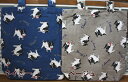 A4トートバッグ ブルトン ベージュ・ネイビー【犬雑貨・犬グッズ・フレンチブルドッグ/フレブル】