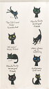 暖簾【のれん】　黒猫 8【猫雑貨・ネコグッズ・Cat】