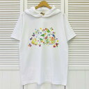 フーディTシャツ☆鳥カゴことりシリーズ☆コザクラインコ鳥 雑貨・ことりグッズ】