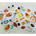 ☆大判ハンカチ☆ ことりパン【鳥雑貨・ことりグッズ☆セキセイインコ★オカメインコ★コザクラ★マメハルリハ★シマエナガ☆】