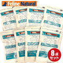 【FelineNatural(フィーラインナチュラル)】猫用フリーズドライビーフ&ホキフィースト 10g×8袋セット お試しパック(100%ナチュラル生食キャットフード)【k9ナチュラル】【メール便限定送料無料】