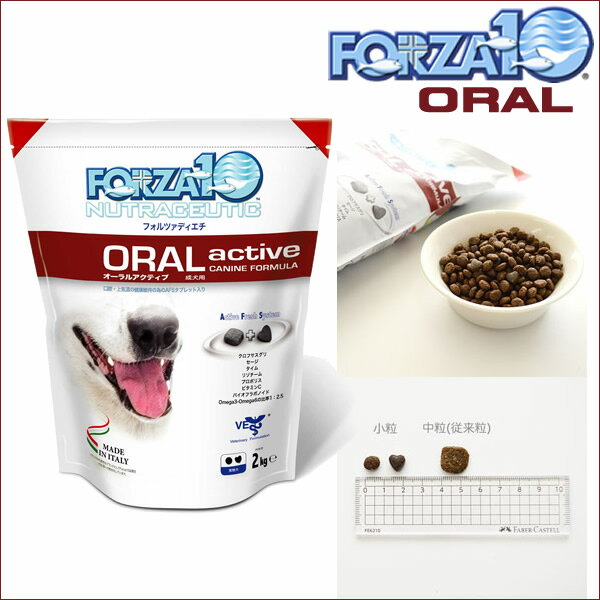 フォルツァ10 オーラル アクティブ 口腔 療法食 2kg Oral Activeドッグフード FORZA10