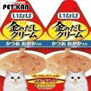 【最大350円クーポン!ワンにゃんデイ】いなばペットフード 金のだしクリームかつおおかか入り60g 【TC】いなばペットフード 【TC】