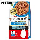 【最大400円クーポン!くらしにプラス】キャットフード ペットフード 猫用品 CIAO すごい乳酸菌クランキー かつお節味 P-302猫 乳酸菌 CIAO 毛玉...