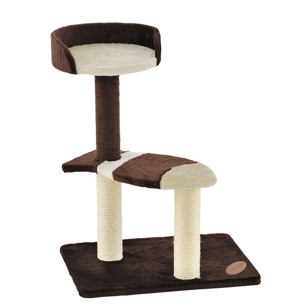 キャットタワー 据え置き 猫のおあそびポール お魚ファミリー ロータイプ [キャットタワー 猫タワー 猫 タワーねこタワー][TP]のサムネイル