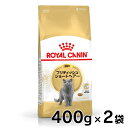 ロイヤルカナン ブリティッシュショートヘアー 成猫用 400g 正規品 猫用 キャットフード ドライ カリカリ アダルト 成猫 12ヵ月齢以上 12歳まで プレミアムフード ロイカナ ROYALCANIN 