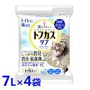 ★目玉商品★ 猫砂 おから トフカス 7L 4袋クリーンビート トフカスタブ 7L×4袋セット 猫砂 キャット ねこ砂 固まる 燃やせるゴミ 燃えるゴミ トイレに流せる タブレット型 おからの猫砂 ペグテック