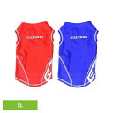 EZ ドッグラッシュガード XL 涼しい 大型犬 外あそび 水遊び 夏 速乾 伸縮 フィット 日焼け UV レッド ブルー