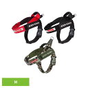 EZ エクスプレスハーネス M ハーネス 中型犬 簡単 胴輪 丈夫 歩きやすい 抜け 毛 後ろ 水 レッド ブラック グリーンカモ(4)