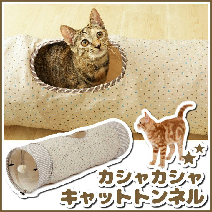 カシャカシャ キャットトンネル 送料無料猫 トンネル ネコ ねこ おもちゃ とんねる 筒 ぽんぽん ポンポン 3