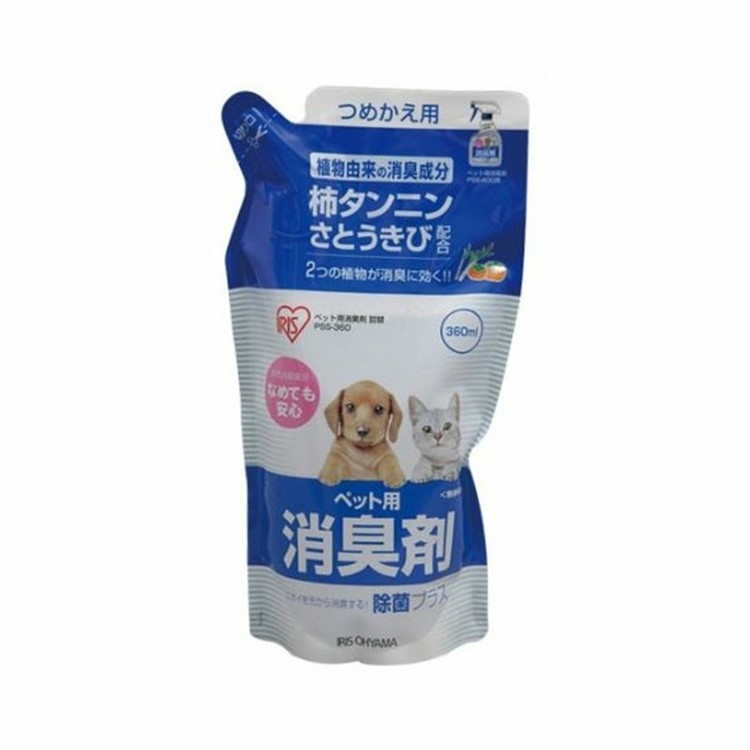 ペット用消臭剤 無香料 詰替用 360ml PSS-360 消臭剤 詰め替え用 リフィル 除菌 なめ ...