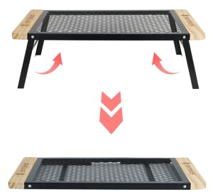 ローテーブル ウッド フィールドラック 焚き火テーブル クーラーボックススタンド アウトドアテーブル キャンプファイヤーグリル アウトドア 折りたたみ テーブル ソロキャンプ 軽量 送料無料 あす楽通販格安セール情報 楽天 通販