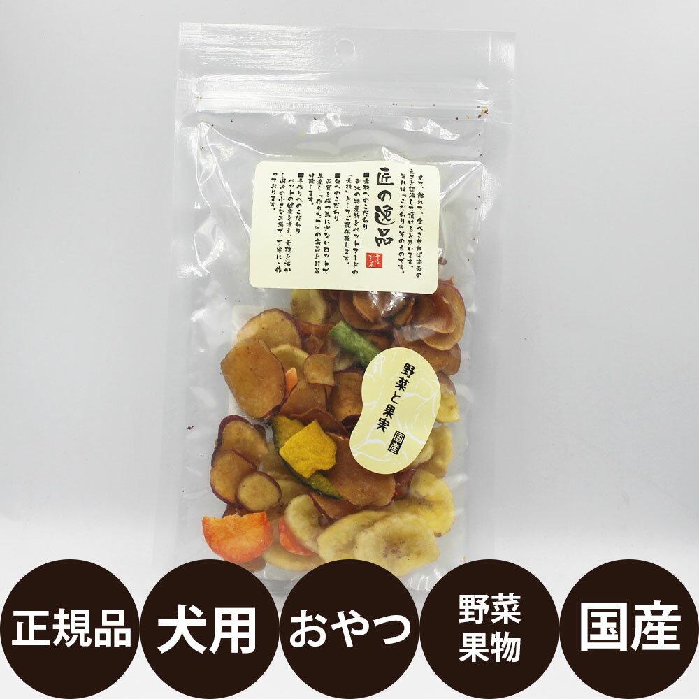 楽天豊富な品揃えペット用品店ぺネットアルファビジョン 匠の逸品 野菜と果実 60g