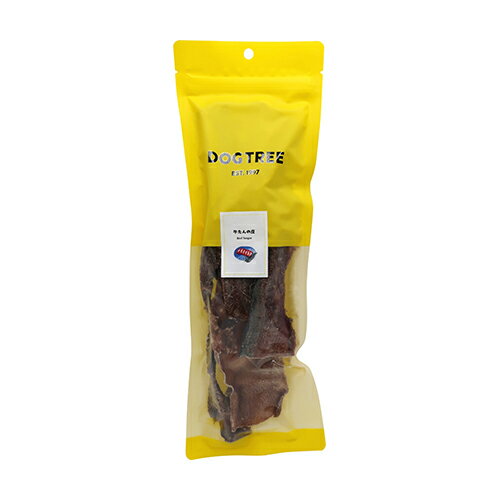 Beef - [ 正規品 ]ドッグツリー 牛たんの皮カット ロング袋 約90g [ ドッグ・ツリー 国産 無添加 安心 安全 犬 おやつ 犬のおやつ ]